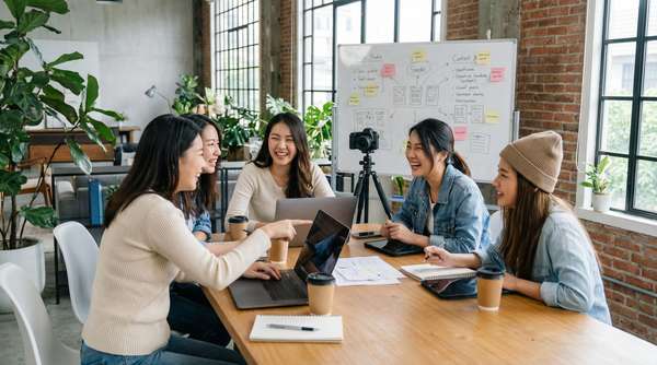 黄色仓库创意视频